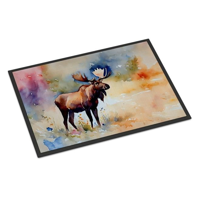Carolines Treasures DAC2967MAT 0.15 x 18 x 27 in. Moose Doormat