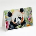 thumbnail image 1 of Carolines Treasures DAC2969GCA7P 0.01 x 5 x 7 in. Panda Greeting Cards - Pack of 8, 1 of 3