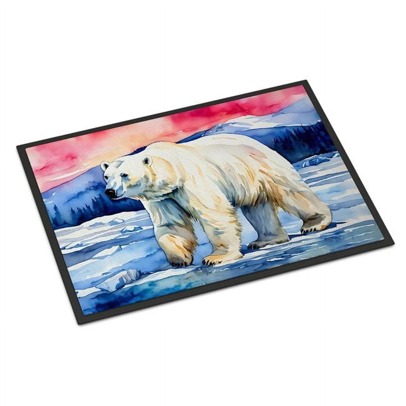 Carolines Treasures DAC2975MAT 0.15 x 18 x 27 in. Polar Bear Doormat