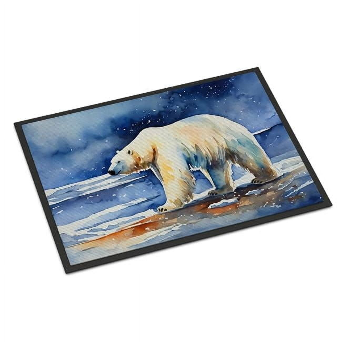 Carolines Treasures DAC2979MAT 0.15 x 18 x 27 in. Polar Bear Doormat