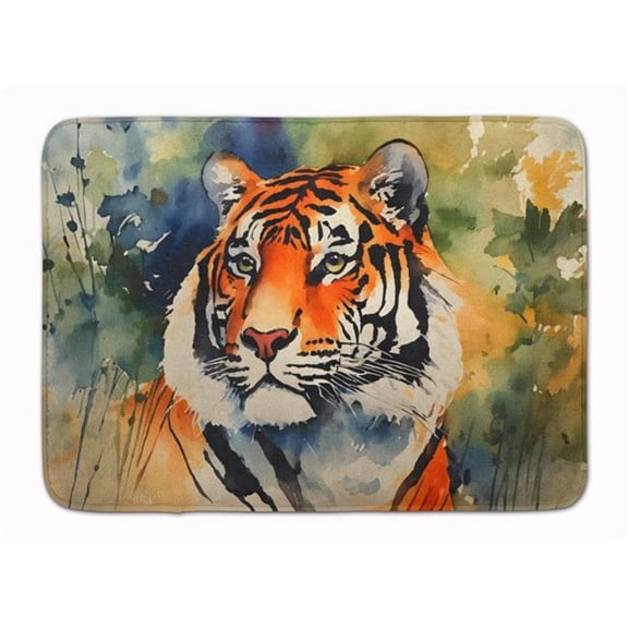 Carolines Treasures DAC2989RUG 19 x 27 in. Tiger Memory Foam Kitchen Mat