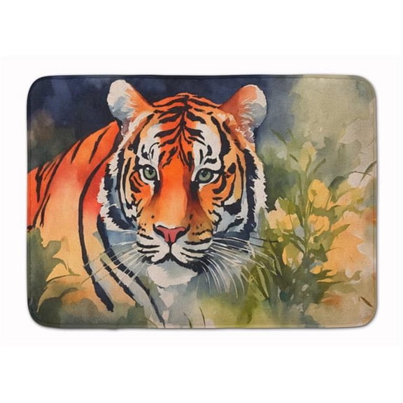 Carolines Treasures DAC2992RUG 19 x 27 in. Tiger Memory Foam Kitchen Mat