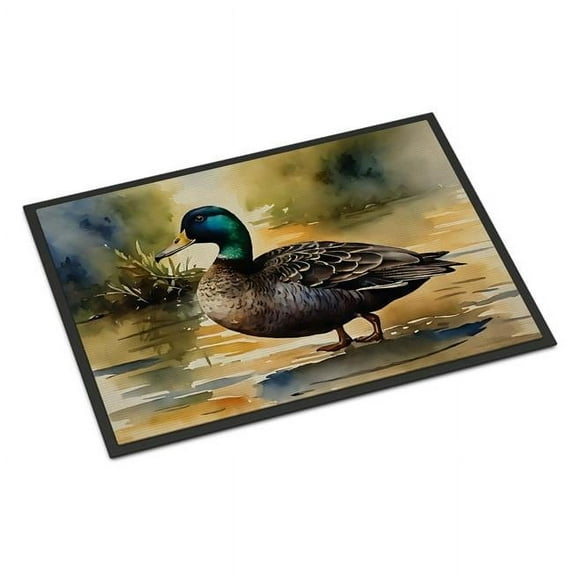 Carolines Treasures DAC3180JMAT 24 x 36 in. American Black Duck Doormat