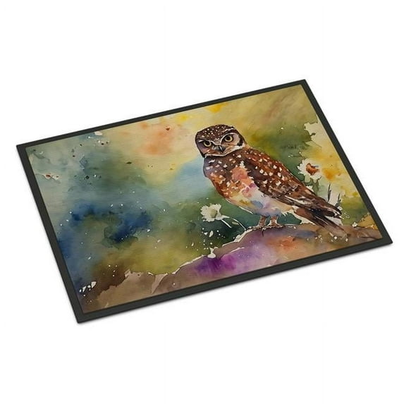 Carolines Treasures DAC3195JMAT 24 x 36 in. Unisex Burrowing Owl Doormat