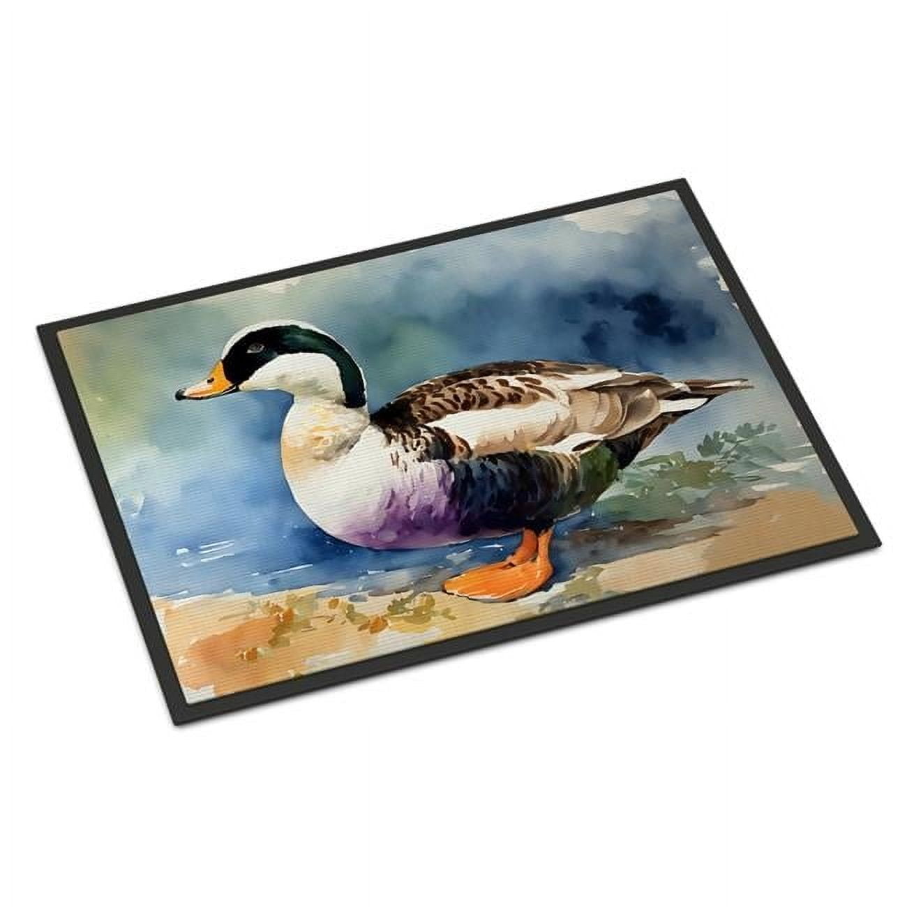 Carolines Treasures DAC3204MAT 18 x 27 in. Unisex Common Eider Duck Doormat