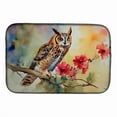 thumbnail image 1 of Carolines Treasures DAC3235DDM 21 x 14 in.  Long-Eared Owl Dish Drying Mat, 1 of 5