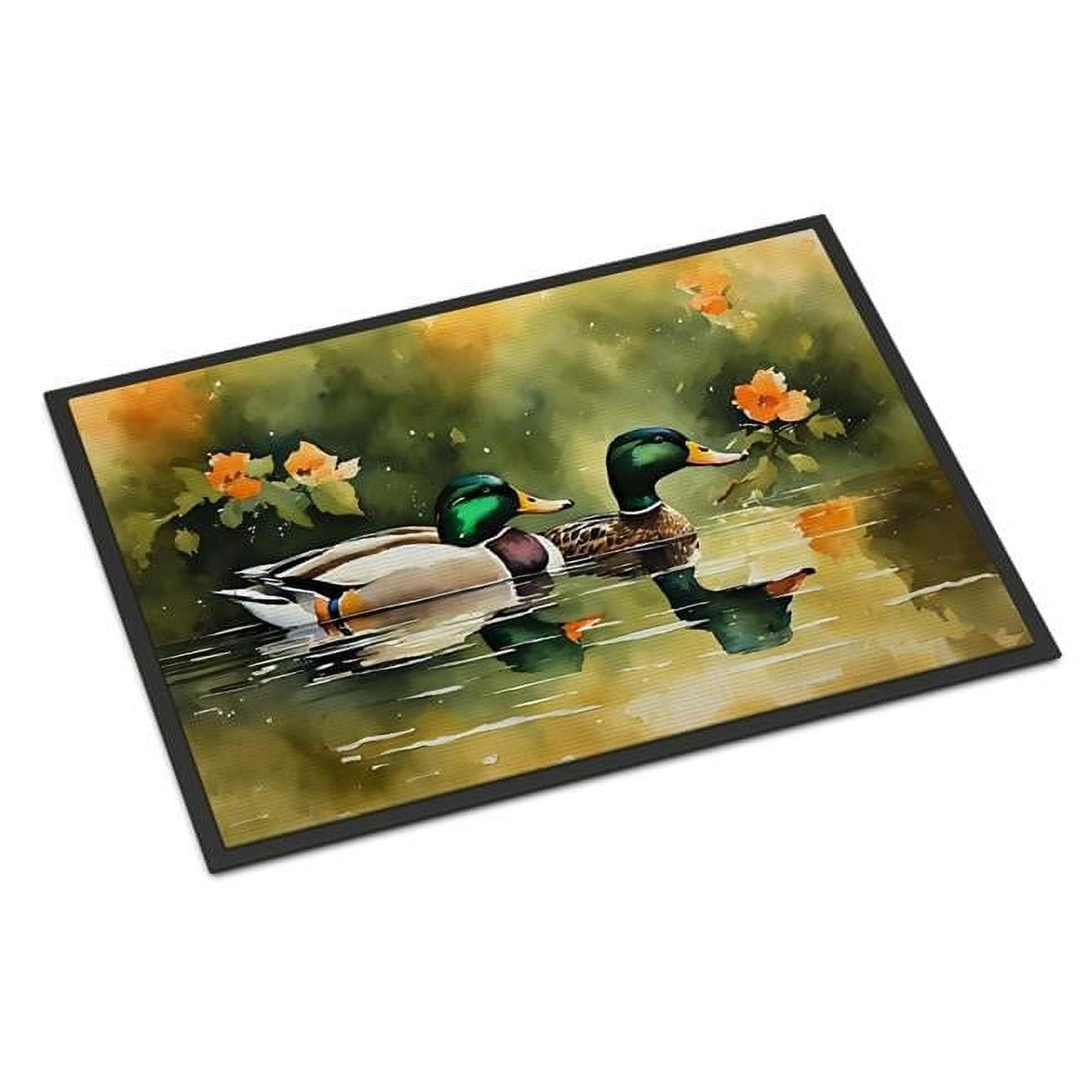 Carolines Treasures DAC3237MAT 18 x 27 in. Unisex Mallard Doormat