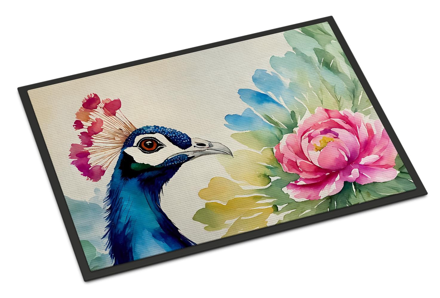 Peacock Doormat 36 in x 24 in