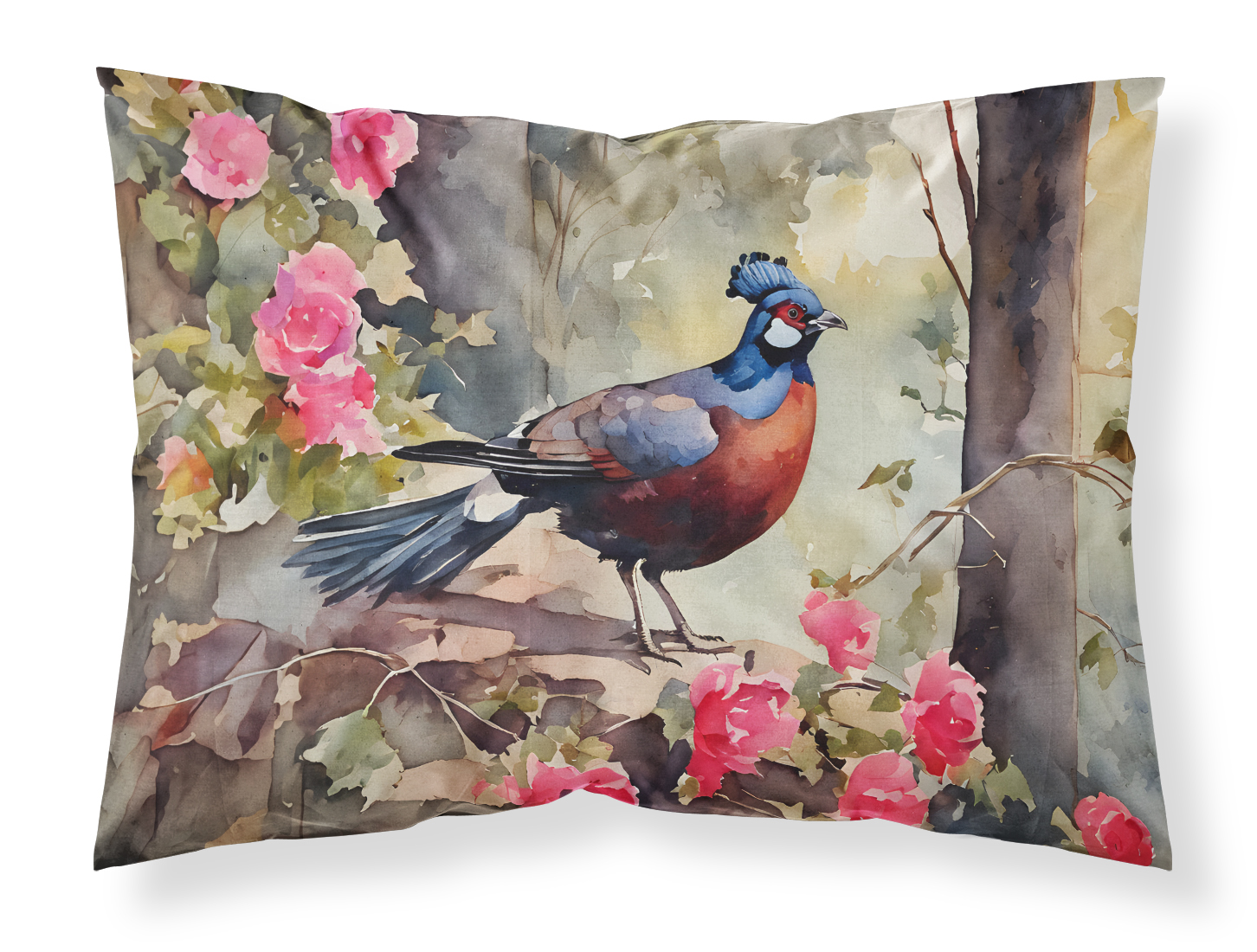 Carolines Treasures DAC3259PILLOWCASE 20.5 x 30 in. Unisex Pheasant Standard Pillowcase