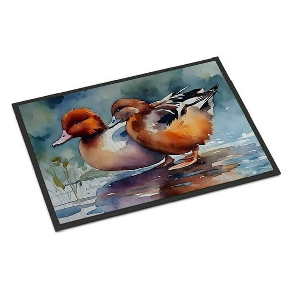 Carolines Treasures DAC3264JMAT 24 x 36 in. Unisex Redhead Duck Doormat