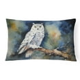 thumbnail image 1 of Snowy Owl Throw Pillow 12 in x 16 in, 1 of 4