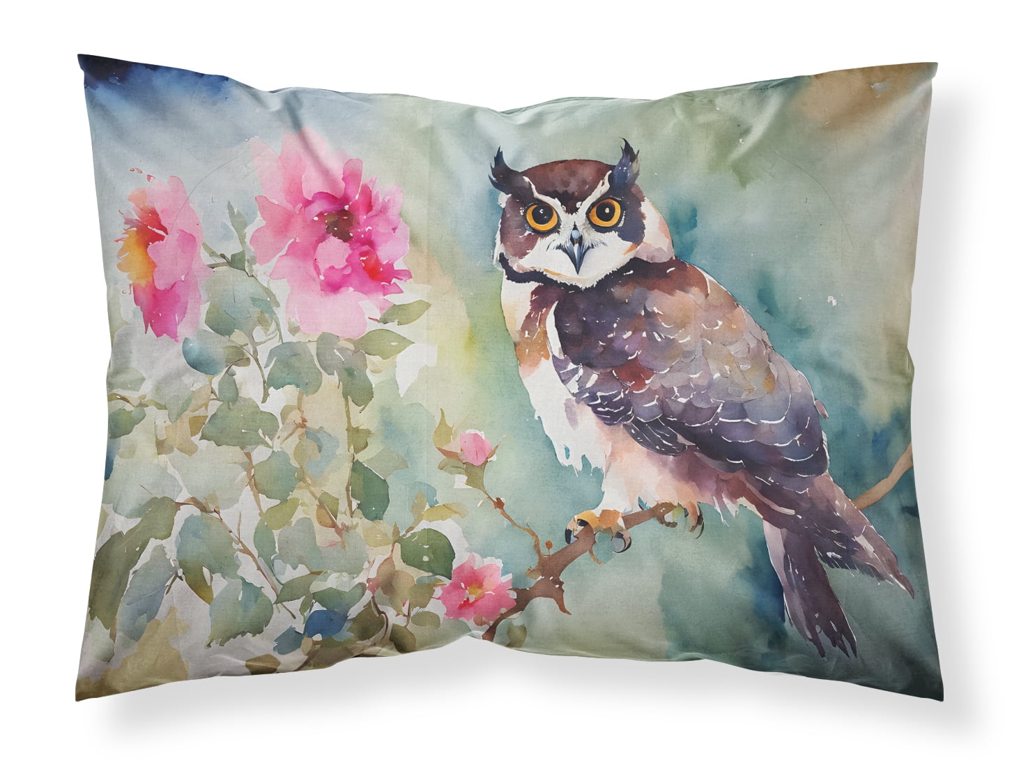 Carolines Treasures DAC3269PILLOWCASE 20.5 x 30 in. Unisex Spectacled Owl Standard Pillowcase