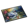 thumbnail image 1 of Carolines Treasures DAC3277JMAT 24 x 36 in. Unisex Swan Doormat, 1 of 6