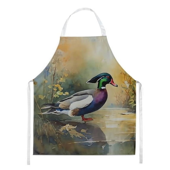 Carolines Treasures DAC3284APRON 30 x 27 in. Wood Duck Apron