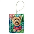 thumbnail image 1 of Carolines Treasures DAC3695CO2 3.4 x 2.6 in. Yorkshire Terrier Yorkie Christmas Porcelain Ornament, 1 of 3