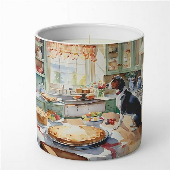 Carolines Treasures DAC3713CDL 10 oz American English Coonhound Christmas Cookies Decorative 100 Percent Soy Candle