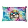 thumbnail image 1 of Hippie Animal Hedgehog Throw Pillow 12 in x 16 in, 1 of 4
