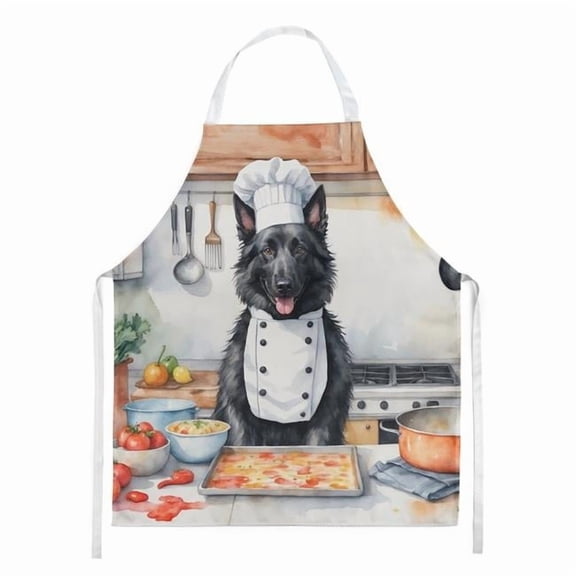 Carolines Treasures DAC6201APRON 30 x 27 in. Belgian Sheepdog The Chef Apron