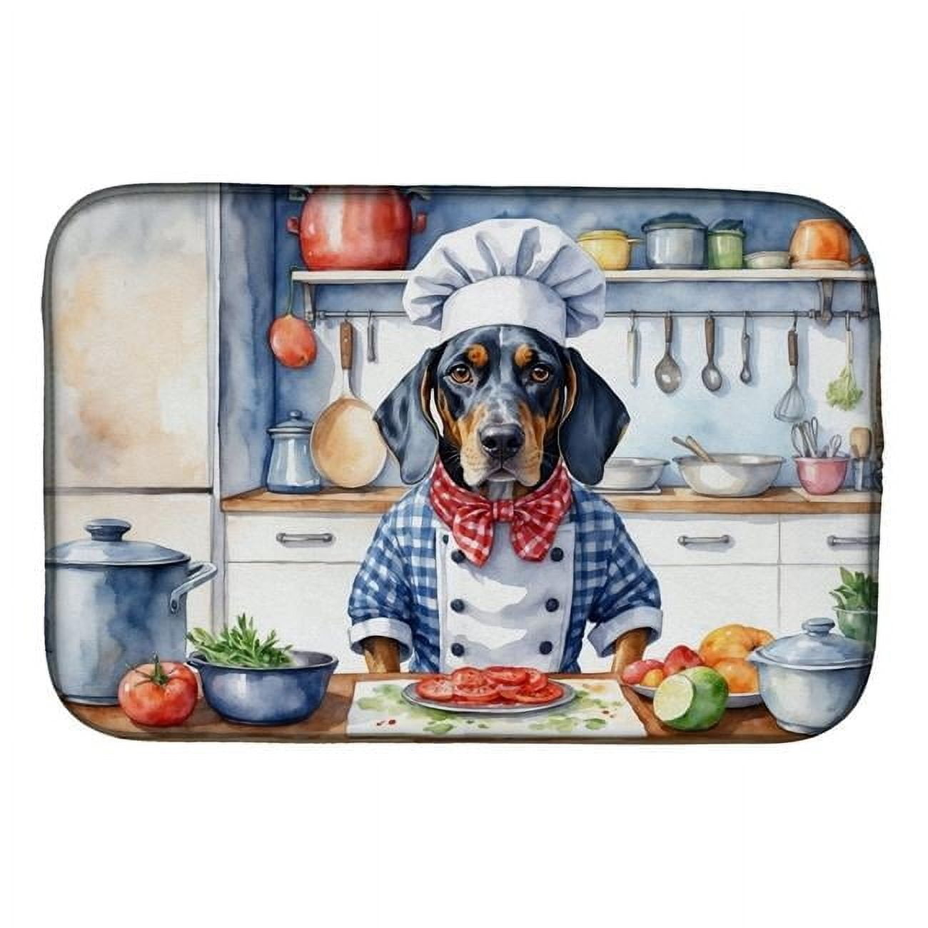 Carolines Treasures DAC6221PTHD 7.5 X 7.5 In. Unisex Brittany Spaniel The Chef Pair Of Pot Holder