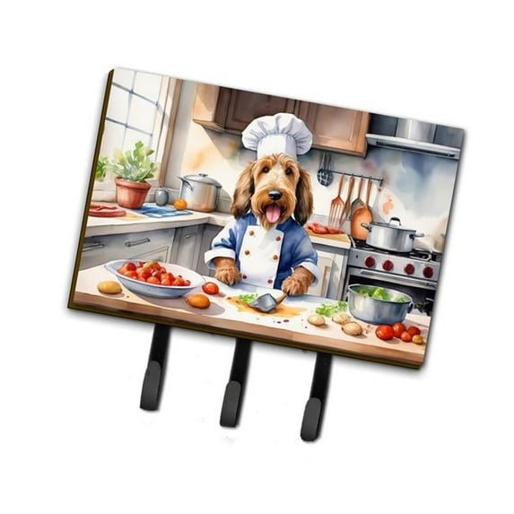 Otterhound The Chef Leash or Key Holder 6 in x 9 in