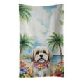 thumbnail image 1 of Carolines Treasures DAC6469KTWL 25 x 15 in. Lhasa Apso Luau Kitchen Towel, 1 of 5