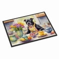 thumbnail image 1 of Carolines Treasures DAC6909JMAT 24 x 36 in. Decorating Easter Staffordshire Bull Terrier Doormat, 1 of 5