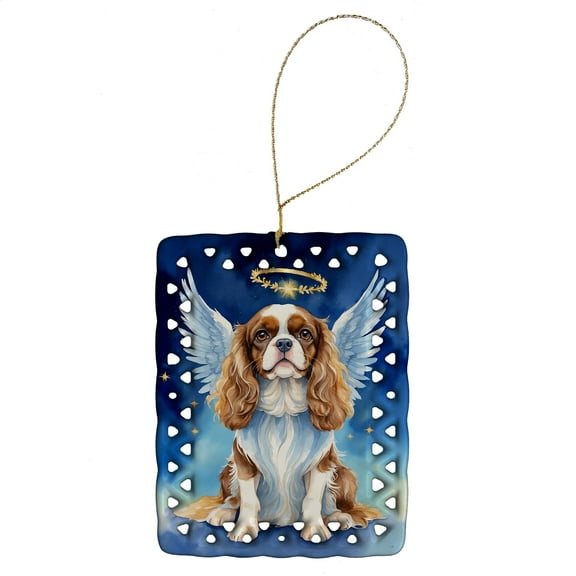 Carolines Treasures DAC6972CO2 3.4 x 2.6 in. Cavalier Spaniel My Angel Porcelain Ornament