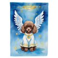 thumbnail image 1 of Chocolate Poodle My Angel House Flag, 1 of 7