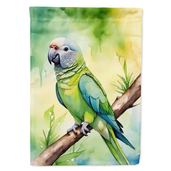 Carolines Treasures DAC7444GF 15.5 x 11.25 in. Monk Parakeet Garden Flag