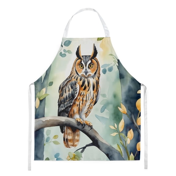 Carolines Treasures DAC7461APRON 30 x 27 in. LongEared Owl Apron