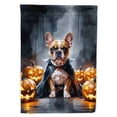 thumbnail image 1 of Carolines Treasures DAC8418CHF 40 x 28 in. French Bulldog Puppy Halloween House Flag, 1 of 1