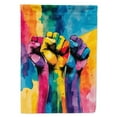 thumbnail image 1 of Carolines Treasures DAC8631GF 15.5 x 11.25 in. Gay Rights are Human Rights Garden Flag, 1 of 1