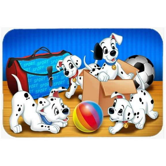 Carolines Treasures  Dalmatians Playing Ball Mouse Pad