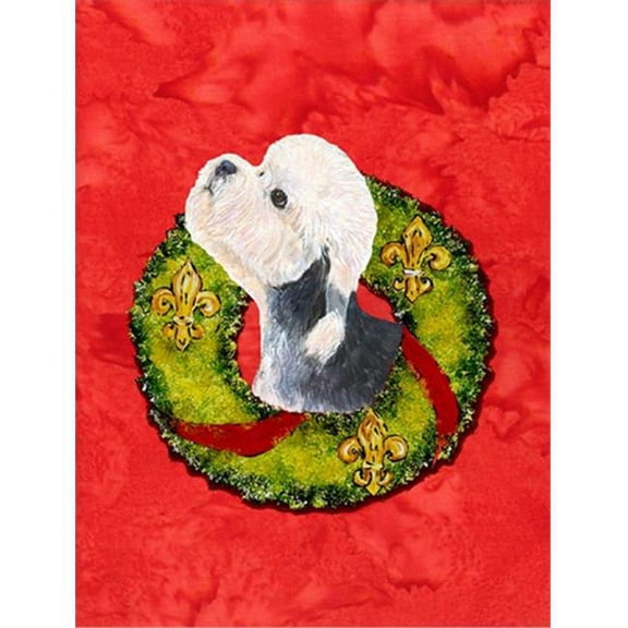 Carolines Treasures  Dandie Dinmont Terrier Flag Canvas House Size