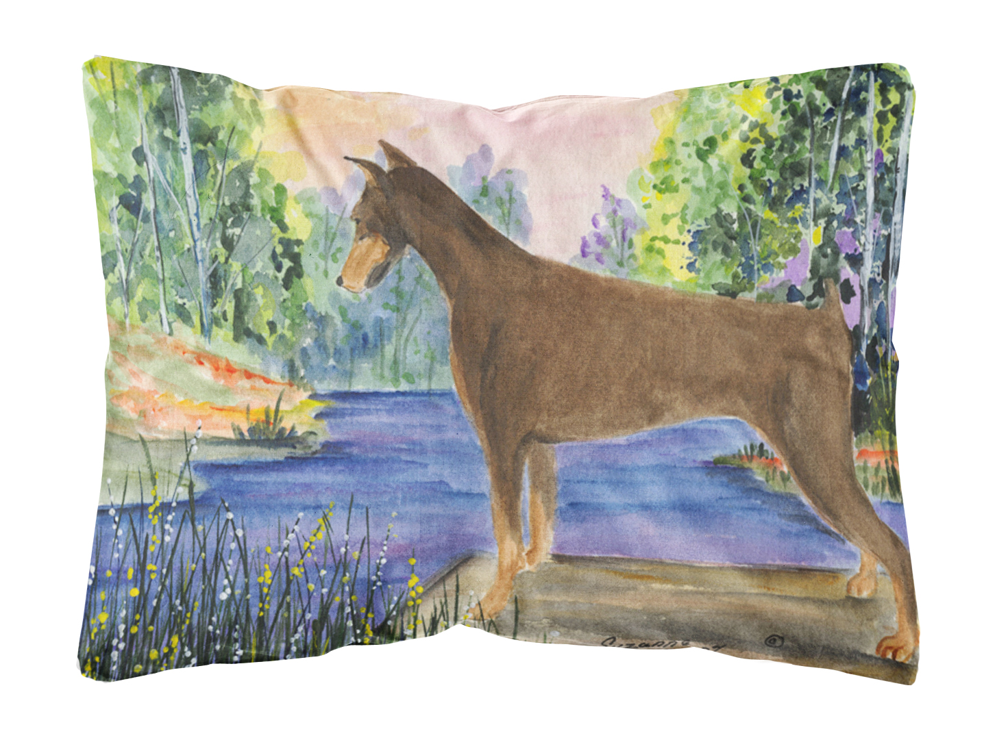Decorazione Natalizia In Ceramica Doberman – Caroline's Treasures – Personalizzabile Con Nome O Data