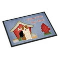 thumbnail image 1 of Carolines Treasures Dog House Collection Border Collie Red White Door Mat Indoor Rug or Outdoor Welcome Mat 24x36, 1 of 4