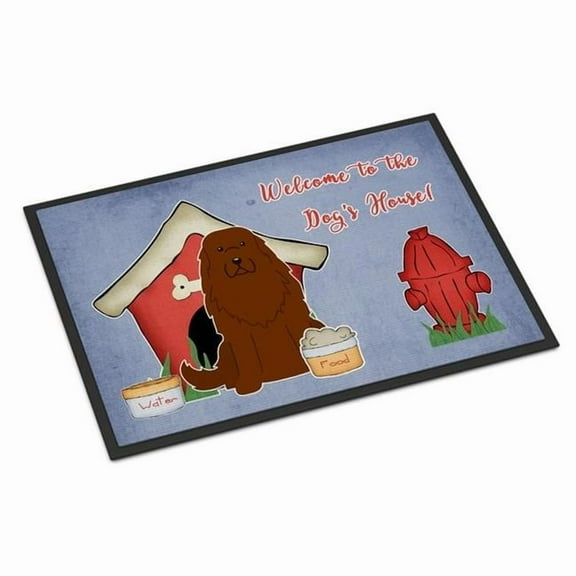 Carolines Treasures Dog House Collection Caucasian Shepherd Dog Door Mat Indoor Rug or Outdoor Welcome Mat 18x27 Doormat