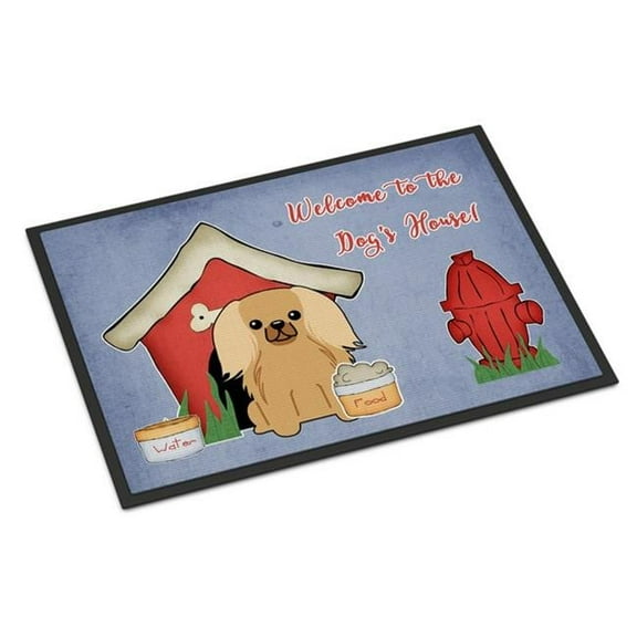 Carolines Treasures  Dog House Collection Pekingnese Fawn Sable Indoor or Outdoor Mat