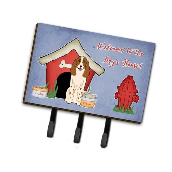 Carolines Treasures Dog House Collection Russian Spaniel Leash or Key Holder