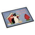 thumbnail image 1 of Carolines Treasures Dog House Collection Russo-European Laika Spitz Door Mat Indoor Rug or Outdoor Welcome Mat 18x27, 1 of 2