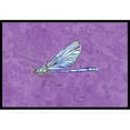 thumbnail image 1 of Carolines Treasures  Dragonfly on Purple Indoor Or Outdoor Doormat - 18 x 27 in., 1 of 1