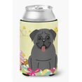 thumbnail image 1 of Carolines Treasures BB6006CC Easter Eggs Pug Black Can or Bottle Hugger, 1 of 1