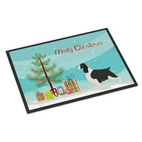 Carolines Treasures English Springer Spaniel Christmas Indoor or Outdoor Mat - 18 x 27 in.