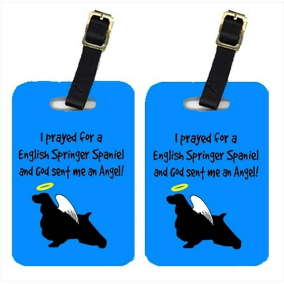 Carolines Treasures English Springer Spaniel Luggage Tags- Pair - 2