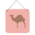 thumbnail image 1 of Carolines Treasures BB7819DS66 F1 Hybrid Camel Pink Check Wall or Door Hanging Prints, 6 x 6 in., 1 of 1