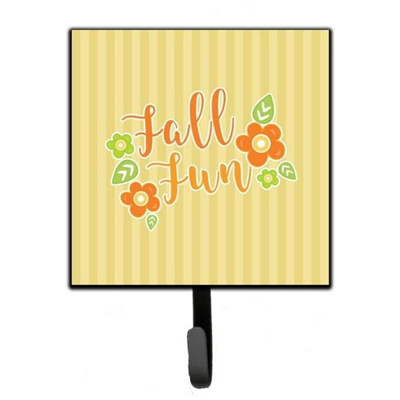 Carolines Treasures Fall Fun Stripes Leash or Key Holder