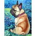 thumbnail image 1 of Carolines Treasures  Fawn French Bulldog In Flowers Flag Canvas House Size, 1 of 1