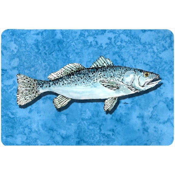 Carolines Treasures Fish - Trout Mouse Pad- Hot Pad Or Trivet