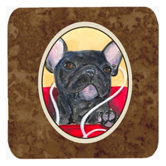 Carolines Treasures French Bulldog Foam Coasters - Set of 4