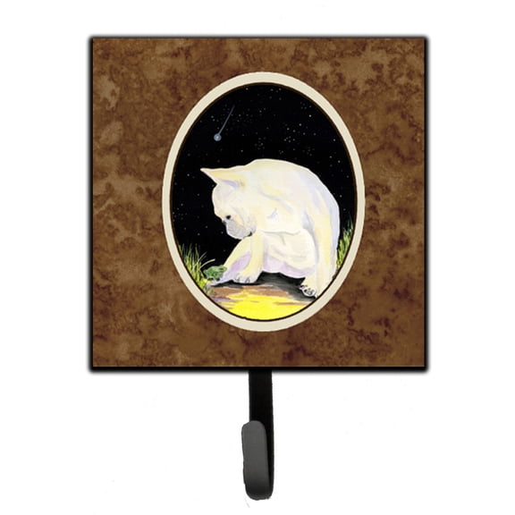 Carolines Treasures French Bulldog Leash or Key Holder Single Hook multicolor